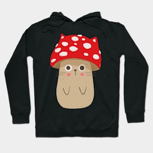 Mushroom Cat Hoodie